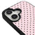 iPhone 16 Plus Pembe Kahverengi Benekler Telefon Kılıfı - Glossy - Popsoketsiz