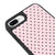 iPhone 7 Plus Pembe Kahverengi Benekler Telefon Kılıfı - Glossy - Popsoketsiz