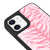 iPhone 11 Pembe Zebra Telefon Kılıfı - Glossy - Popsoketsiz