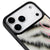 iPhone 18 Pro İnci Zebra Telefon Kılıfı - Glossy - Popsoketsiz