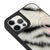 iPhone 12 Pro Max İnci Zebra Telefon Kılıfı - Glossy - Popsoketsiz