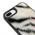 iPhone 7 Plus İnci Zebra Telefon Kılıfı - Glossy - Popsoketsiz