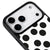 iPhone 18 Pro Max Mono Dots Telefon Kılıfı - Glossy - Popsoketsiz
