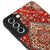 Samsung S21 FE Red Persia Rug Telefon Kılıfı - Glossy - Popsoketsiz