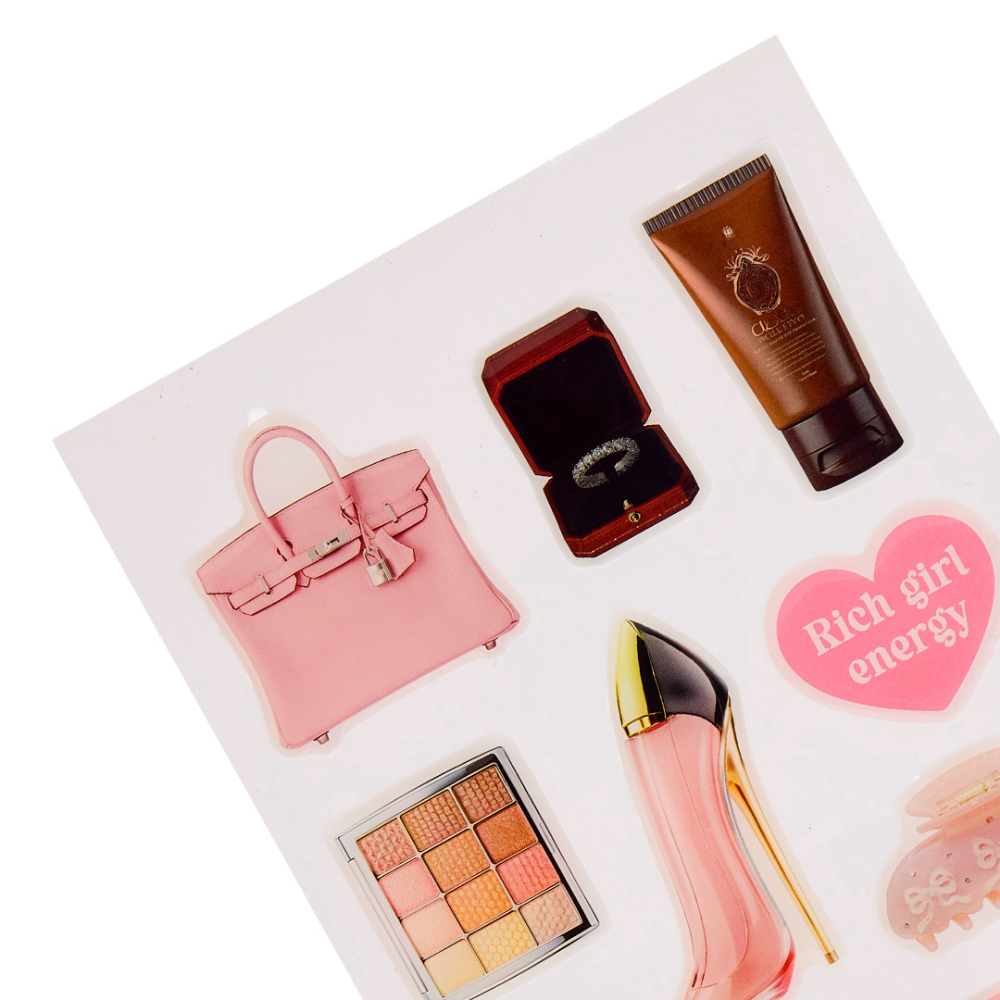 Rich Girl Energy Stickers