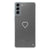 Samsung S21 Plus Heart Şeffaf Telefon Kılıfı - Şeffaf - Saydam