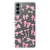 Samsung S21 Plus Pinky Ribbons Şeffaf Telefon Kılıfı - Şeffaf - Saydam
