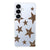 Samsung S25 Plus Leopar Stars Şeffaf Telefon Kılıfı - Şeffaf - Saydam