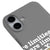 iPhone 17 Limitless Telefon Kılıfı - Renkli Silikon - Gri