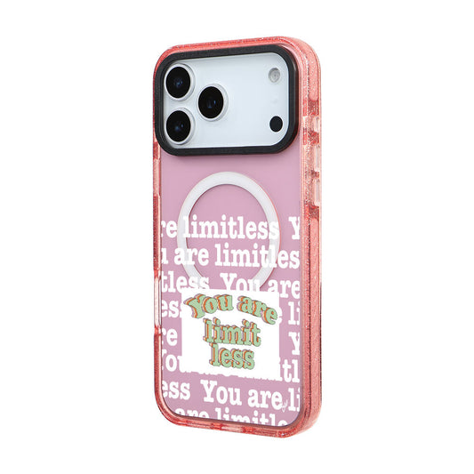 MagsafeliArtycaseSimliPembe