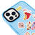 iPhone 15 Pro Groovy Telefon Kılıfı - Artycase - Azure