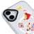 iPhone 16 Groovy Telefon Kılıfı - Magsafeli Artycase - Beyaz