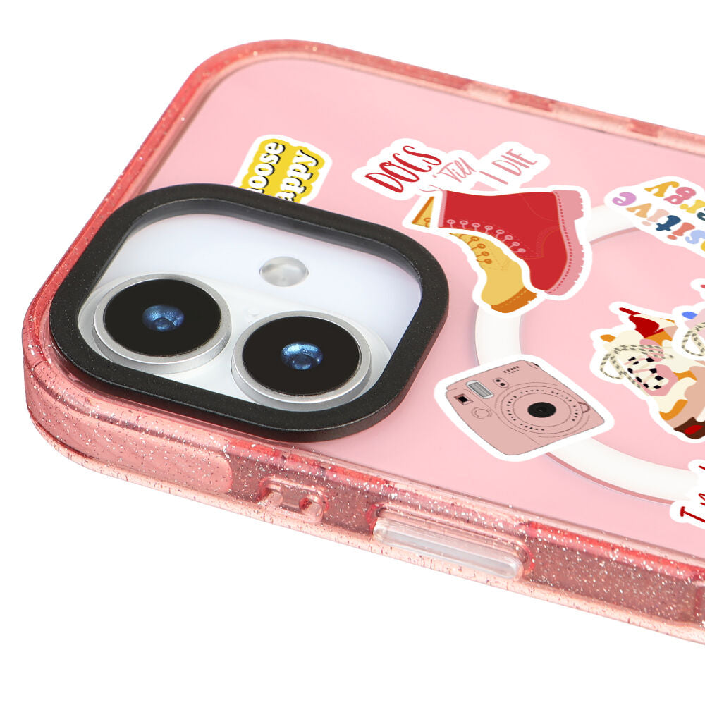 MagsafeliArtycaseSimliPembe
