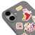 iPhone 17 Groovy Telefon Kılıfı - Renkli Silikon - Gri
