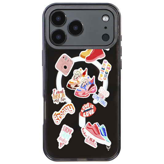 MagsafeliArtycaseCoolBlack
