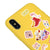 iPhone XS Max Groovy Telefon Kılıfı - Renkli Silikon - Sarı
