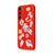 Samsung S22 Groovy Telefon Kılıfı - Renkli Silikon - Kırmızı