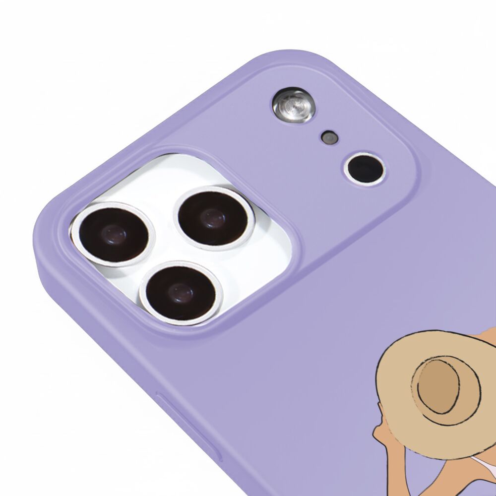 RenkliSilikonLila