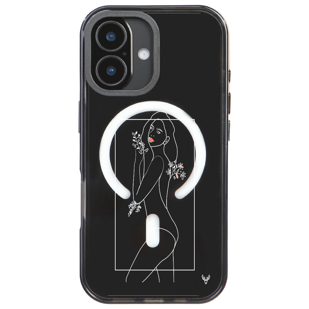 MagsafeliArtycaseCoolBlack
