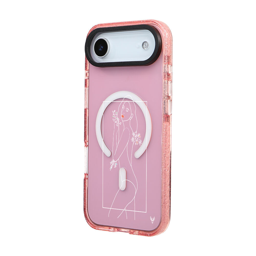MagsafeliArtycaseSimliPembe