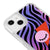 iPhone 13 Mini Göz Yaşı Telefon Kılıfı - Neon - Violet