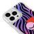 iPhone 13 Pro Max Göz Yaşı Telefon Kılıfı - Neon - Violet