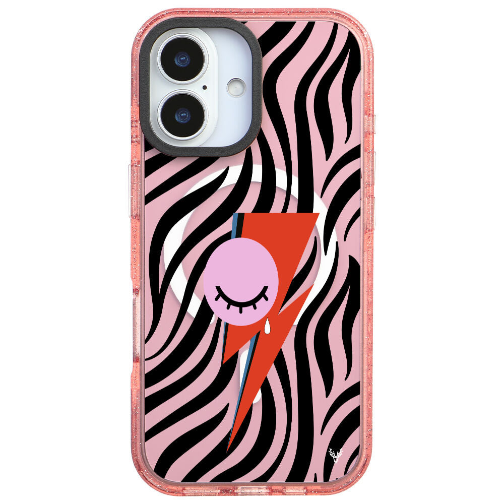 MagsafeliArtycaseSimliPembe