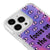 iPhone 15 Pro Focus On Telefon Kılıfı - Neon - Violet
