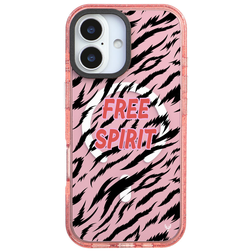 MagsafeliArtycaseSimliPembe
