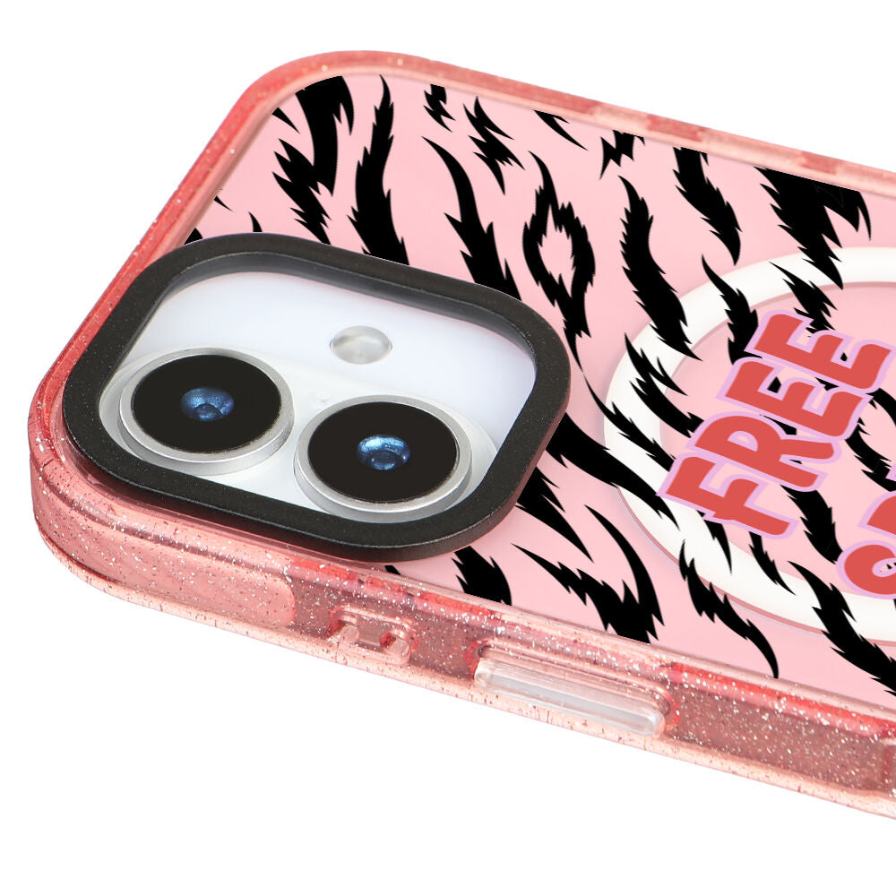 MagsafeliArtycaseSimliPembe
