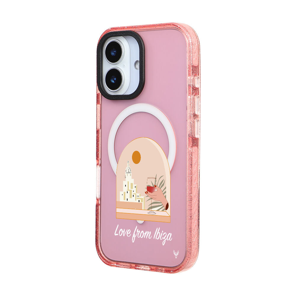 MagsafeliArtycaseSimliPembe