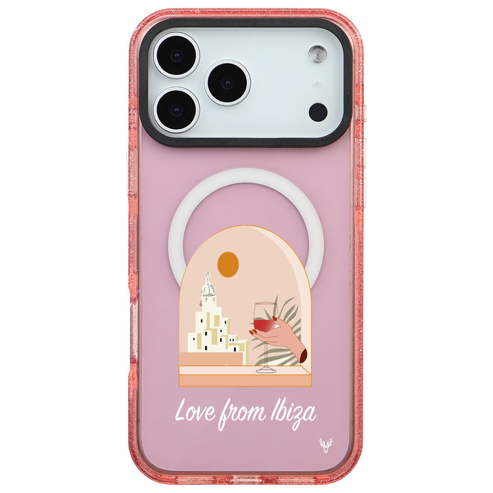 MagsafeliArtycaseSimliPembe