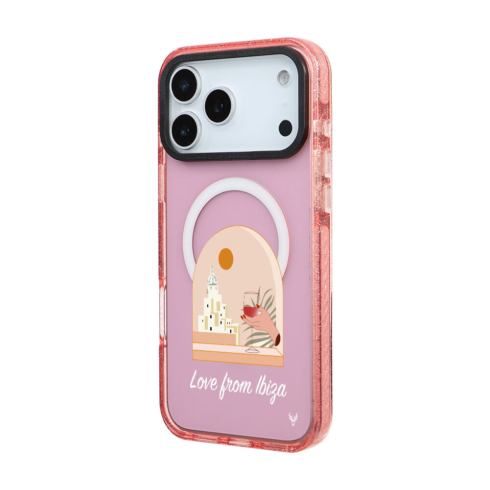 MagsafeliArtycaseSimliPembe