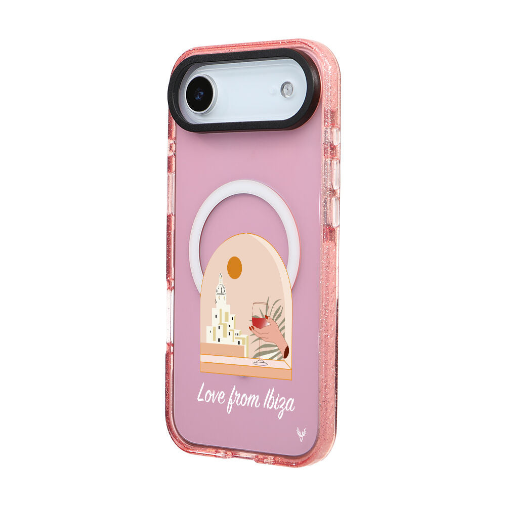 MagsafeliArtycaseSimliPembe