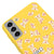 Samsung S21 Plus Just Eat It Telefon Kılıfı - Renkli Silikon - Sarı