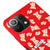 Xiaomi Mi 11 Lite Just Eat It Telefon Kılıfı - Renkli Silikon - Kırmızı