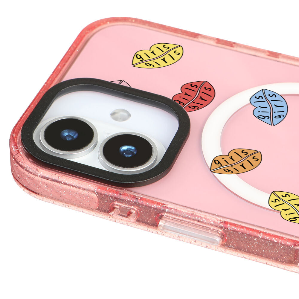 MagsafeliArtycaseSimliPembe