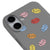 iPhone 17 Girls Telefon Kılıfı - Renkli Silikon - Gri