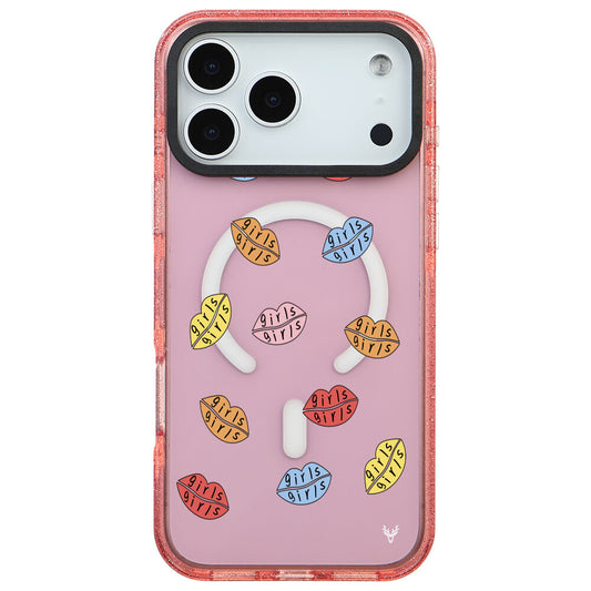 MagsafeliArtycaseSimliPembe