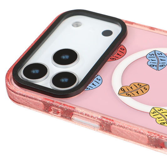 MagsafeliArtycaseSimliPembe