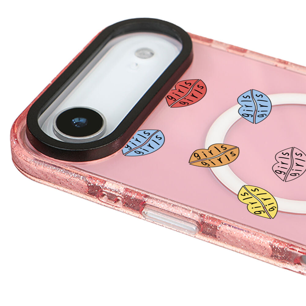 MagsafeliArtycaseSimliPembe
