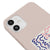 iPhone 12 Happy Love Telefon Kılıfı - Renkli Silikon - Pudra