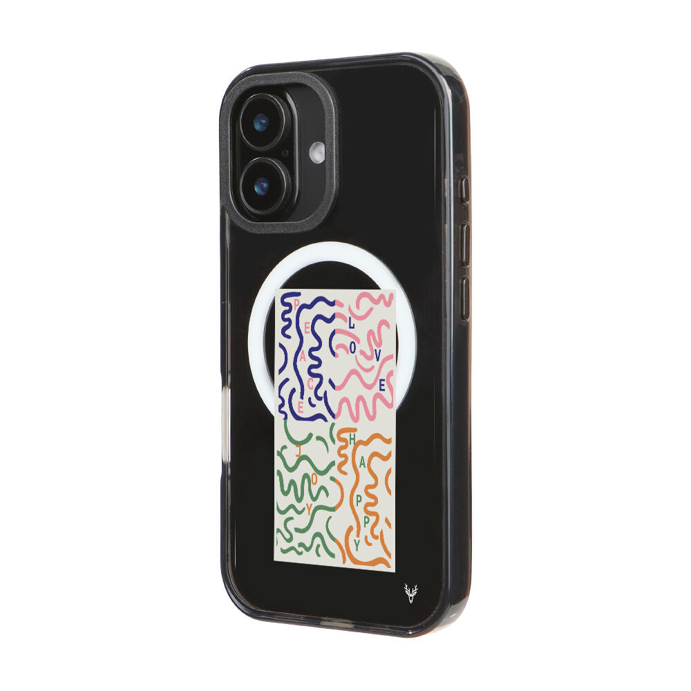 MagsafeliArtycaseCoolBlack