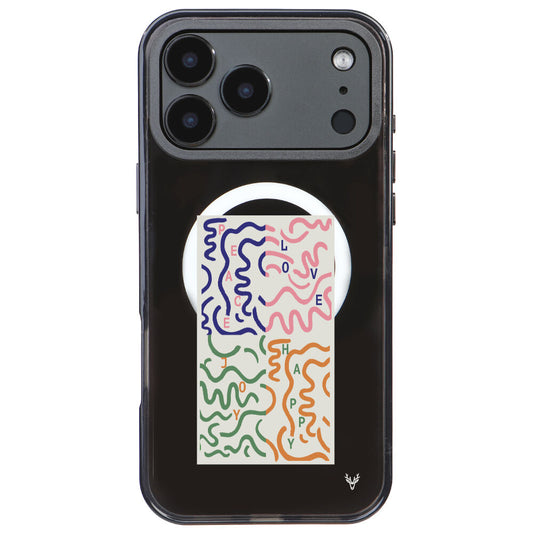 MagsafeliArtycaseCoolBlack