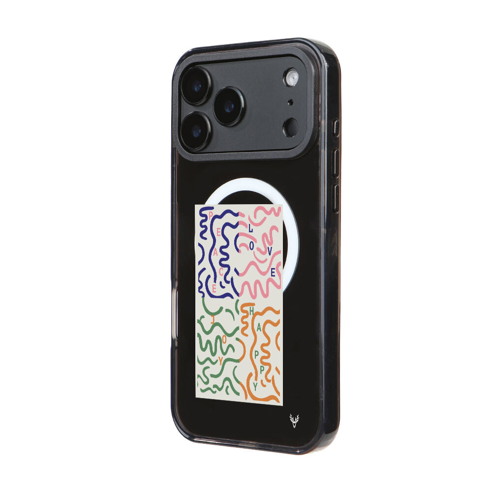 MagsafeliArtycaseCoolBlack