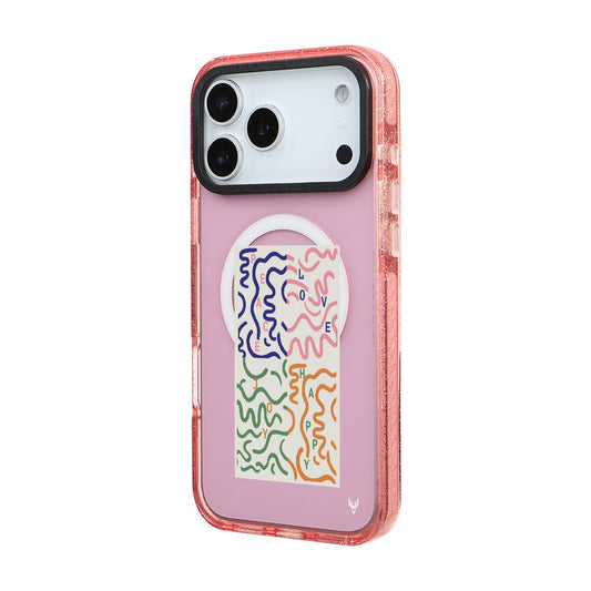 MagsafeliArtycaseSimliPembe