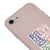 iPhone 7 Happy Love Telefon Kılıfı - Renkli Silikon - Pudra