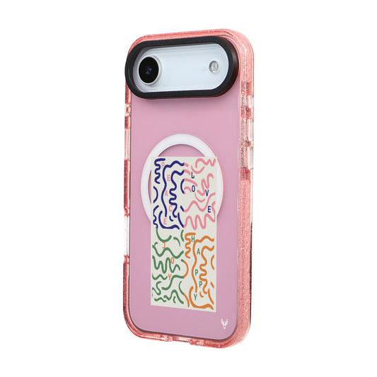 MagsafeliArtycaseSimliPembe