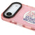 iPhone Air Happy Love Telefon Kılıfı - Magsafeli Artycase - Simli Pembe