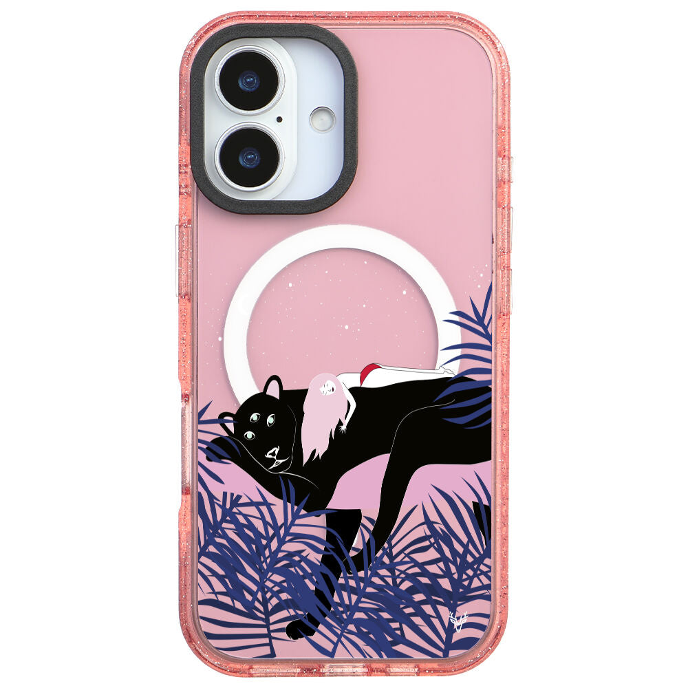 MagsafeliArtycaseSimliPembe